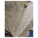 Fencing sword measures 43 inches long.