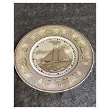 The American Sailing Ship Plates, the "America"