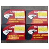 American Eagle rimfire 22 long cartridges. New