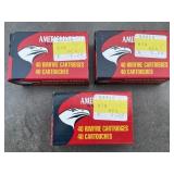 American Eagle rimfire 22 long cartridges. New