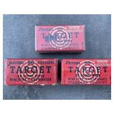 Peters 22 long rifle TRAGET rimfire cartridges,