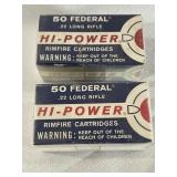 Federal cartridge Corp, Hi-Power 22 long rifle