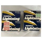 Federal Lightning 22 long rifle high velocity. 50
