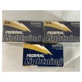 Federal Lightning 22 long rifle. 50 rim fire