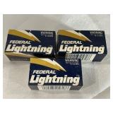 Federal Lightning 22 long rifle high velocity. 50