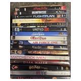 collection of DVDs many unopened