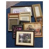 Miscellaneous picture frames Including a framed