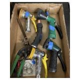 Assortment of Sprayer nozzles and extras