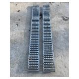Utility ramps, measure 6 1/2 feet long.