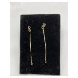 14 karat gold earring back