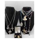 Collection of Religious jewelry