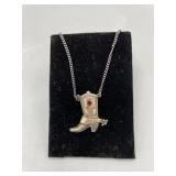 Sterling silver and 10 karat gold