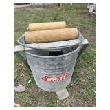 Vintage mop bucket