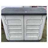 Nice poly storage measures 60 inches wide 32