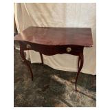 Nice small table with drawer, drawer is