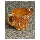 Carnival Glass imperial Star Fire Pattern