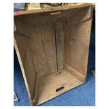 Large Primitive Wood Dough Box