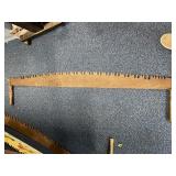 Primitive Two Man Crosscut Saw 66"