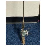 Steel Fishing Rod with Wards Sport King Reel