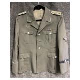 Vintage German Military  Officer Dress Jacket