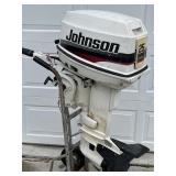 25 HP Johnson boat motor