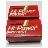Federal Hi-Power bird shot, 22 long rifle. 50