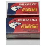 American Eagle 22 long rifle High Velocity. 50