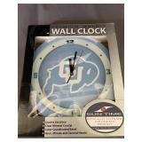 SunTime NCAA Colorado Buffaloes Wall Clock - Baby