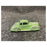 Rare antique tootsie green toy car 1940-1941