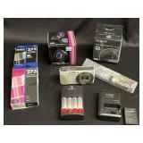Epson printer cartridges, camera, lens, etc.