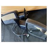 Dodge Ram mirrors with heat and lower lights.