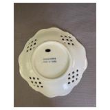 Lillian Vernon small square saucer 7" x 7"