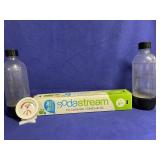 Soda Stream bottles and carbonator