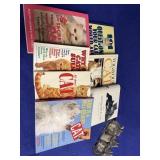 Variety of books about cats