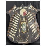 Display of miniature Weapons of Moreland