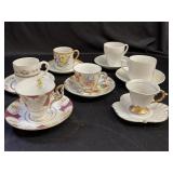 Collection of Tea Cups and Saucers