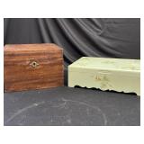 Keepsake/jewelry boxes