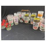 Quantity Derby Glasses and other with Vintage hold