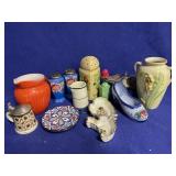 Decorative ceramic and glass items