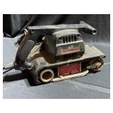 Cressman handheld belt sander, bottom measures 9
