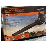 New Black & Decker corded three and one