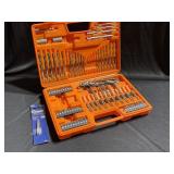 Drill bit kit with various other bits.