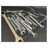 Wrenches, several are craftsman but also include