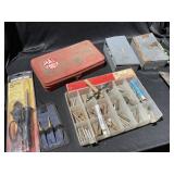 Large lot of machinist tools and drillbits.