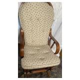 Very nice oak glider