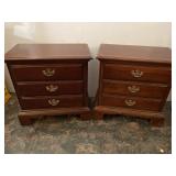 Pair of very nice quality bedside tables by