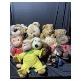 Collection of stuffed animals