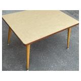 American- American Seating table. 2 legs are