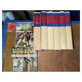 7 Zane Grey Novels, and Gene Autry and the