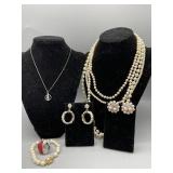 Collection of stunning costume jewelry